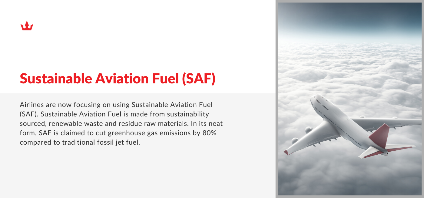 A word about Sustainable Aviation Fuel